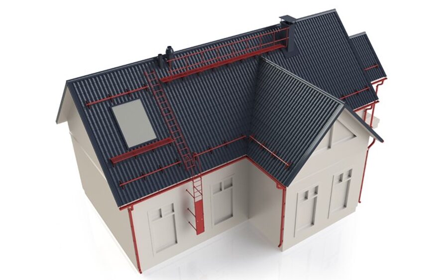 Orima jumta drošības sistēmas metāla valcprofilam