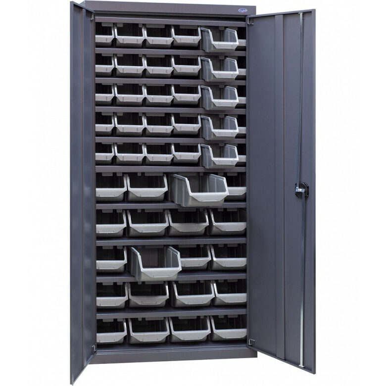 Instrumentu metāla skapis ar konteineriem YASHM-18/2