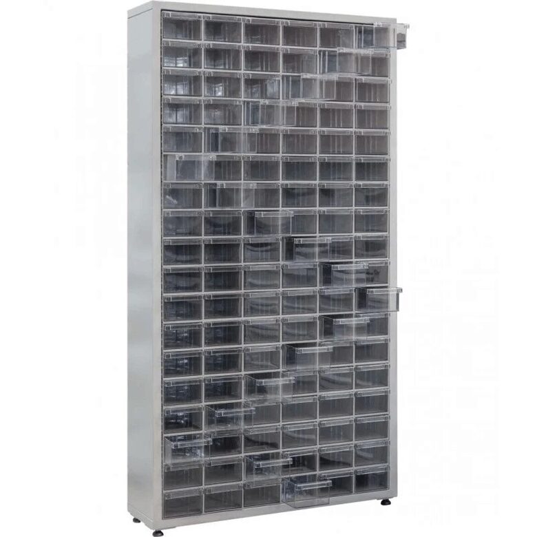 Skapis ar plastmasas atvilktnēm OSM-15/108