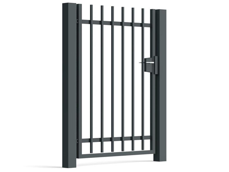 Gājēju vārtiņi TB MODEL.1 1130x1500 HDG+RAL