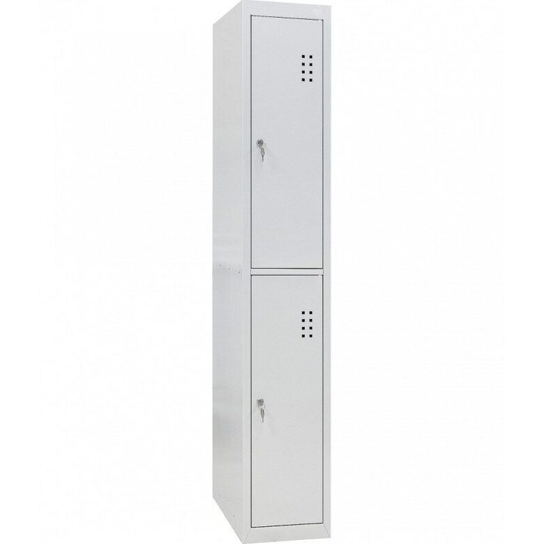 Metāla garderobes skapis drēbēm SHO-300/1-2