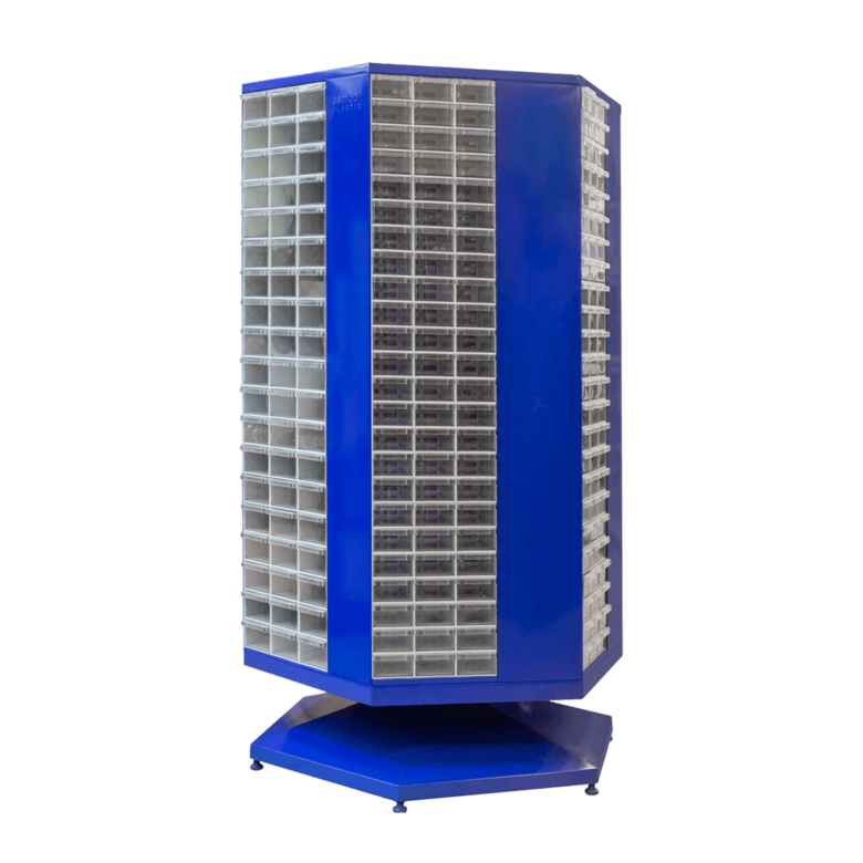 Kastīšu stends ar 393 kastītēm MT-Altigen rotējošs