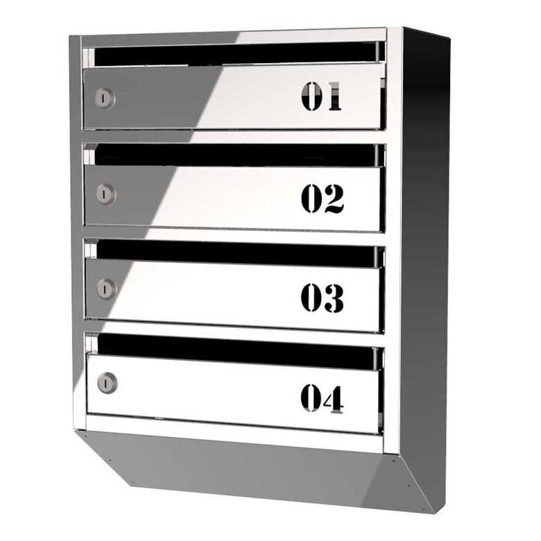 Pastkastīte Premium» РPB-04 nerūsējošā tērauda