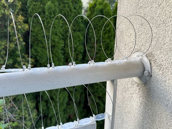 Putnu aizsargjosla - spirāle