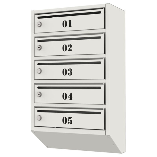 Pastkaste Slit SLPB-05 pelēka