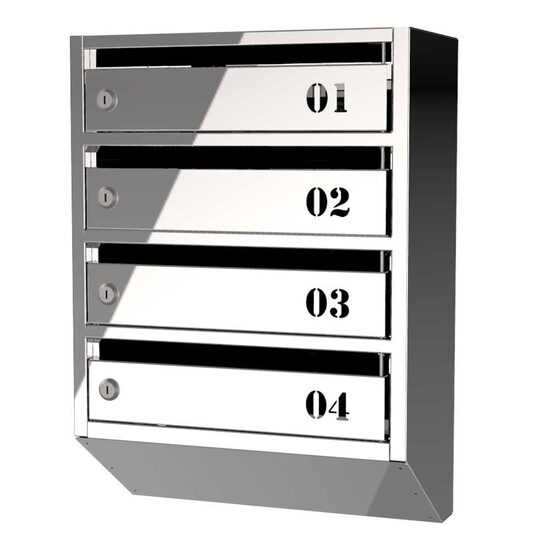 Pastkastīte Premium» РPB-04 nerūsējošā tērauda