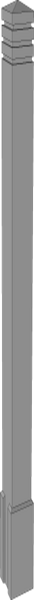BETONA STABS NR 3 IZMĒRS 300*300*1750