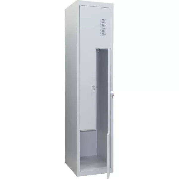 Metāla garderobes skapis drēbēm SHOM-G-400/1-2