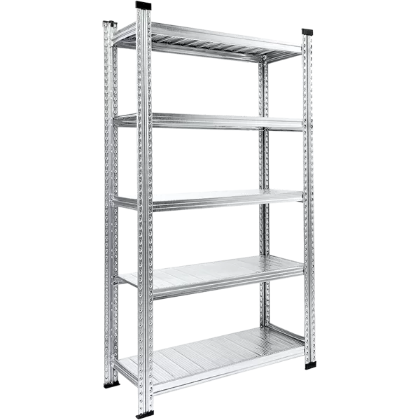 Metāla plaukti 3028x900x400mm 4 plauktu līmeņi