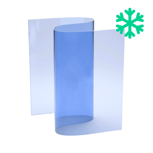 PVC aizkaru rullis, 50 m, 300 x 3 mm, salizturīgi