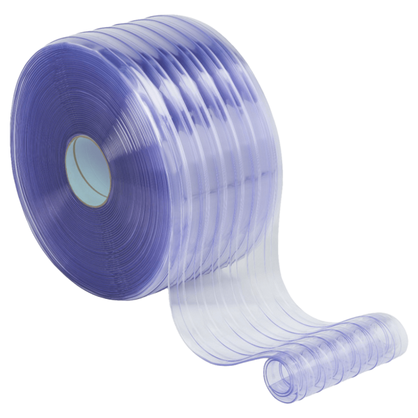PVC aizkaru rullis, 50 m, 300 x 3 mm, rievots